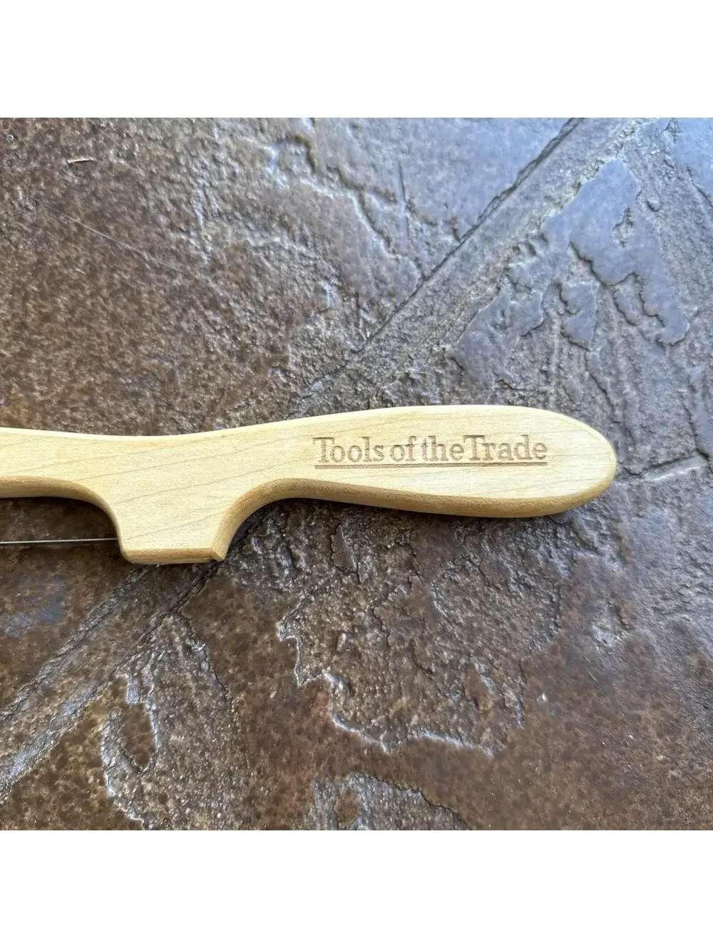 Vintage 1995 Tools Of The Trade Bread Bow Knife Wood Handle